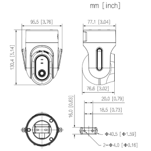 GOLIATH IP WLAN PT Kamera | 4 MP | 4 mm | Pan-Tilt | 15m IR | 2 Way Audio | Tracking | WiFi DH Serie