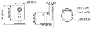 GOLIATH IP WLAN Kamera | 4 MP | 2.8 mm | 10m IR | Mikrofon | Lautsprecher | App | WiFi IO Serie